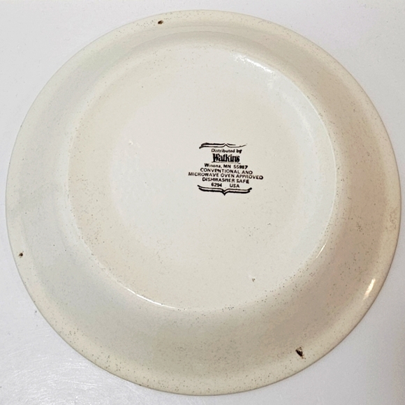 Vintage Watkins Cherry Pie Recipe Baking Plate - Picture 7 of 11